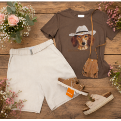 Camiseta 24507+bolsito